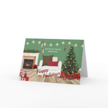 Grußkarte für Komfort und Freude im Sessel