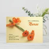 Grußkarte für Krankenschwestern Woche/Krankenpfleg Karte (Stehend Vorderseite)