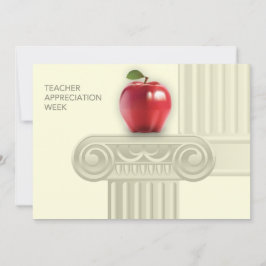 Grußkarte für Lehrer Dankeskarte