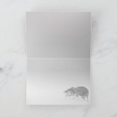 Grußkarte für Loyalty Wolves Karte (Innenseite)