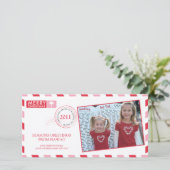 Grußkarte für Luftpost Feiertagskarte (Stehend Vorderseite)