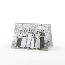 Grußkarte für Mädchen