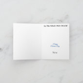 Grußkarte für männliche Pädiatinnen Karte (Innenseite)