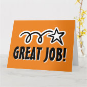 Grußkarte für Mitarbeiter Karte (Gelbe Blume)