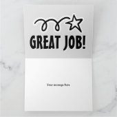 Grußkarte für Mitarbeiter Karte (Innenseite)