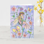 Grußkarte für Mutter und Baby Karte (Gelbe Blume)