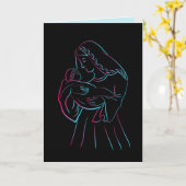 Grußkarte für Mutter und Kind Karte (Gelbe Blume)