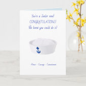 Grußkarte für Navy Boot Camp Abschluss Karte (Gelbe Blume)