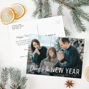 Grußkarte für neue Jahre Postkarte