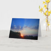 Grußkarte für neue Leistungen Karte (Gelbe Blume)