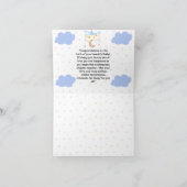 Grußkarte für Neugeborene Feiertagskarte (Innenseite)