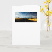 Grußkarte für offene Straße Karte (Gelbe Blume)