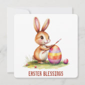 Grußkarte für Ostern Dankeskarte (Vorderseite)