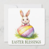 Grußkarte für Ostern Dankeskarte (Vorderseite)