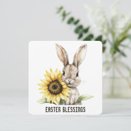 Grußkarte für Ostern Dankeskarte