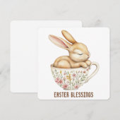 Grußkarte für Ostern Dankeskarte (Vorne/Hinten)