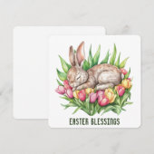 Grußkarte für Ostern Dankeskarte (Vorne/Hinten)