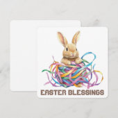 Grußkarte für Ostern Dankeskarte (Vorne/Hinten)