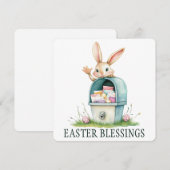 Grußkarte für Ostern Dankeskarte (Vorne/Hinten)