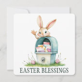 Grußkarte für Ostern Dankeskarte (Vorderseite)