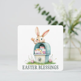 Grußkarte für Ostern Dankeskarte