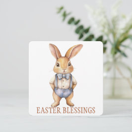 Grußkarte für Ostern Dankeskarte