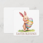 Grußkarte für Ostern Dankeskarte (Vorne/Hinten)