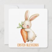 Grußkarte für Ostern Dankeskarte (Vorderseite)