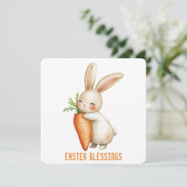 Grußkarte für Ostern Dankeskarte