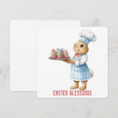 Grußkarte für Ostern Dankeskarte (Vorne/Hinten)