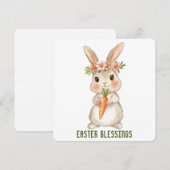 Grußkarte für Ostern Dankeskarte (Vorne/Hinten)