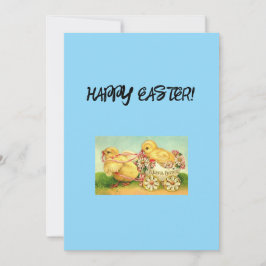 Grußkarte für Ostern Feiertagskarte