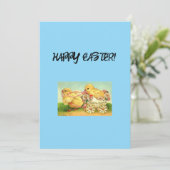 Grußkarte für Ostern Feiertagskarte (Stehend Vorderseite)