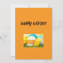 Grußkarte für Ostern Feiertagskarte