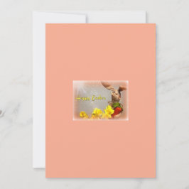 Grußkarte für Ostern Feiertagskarte