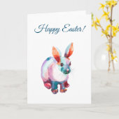 Grußkarte für Ostern Karte (Gelbe Blume)