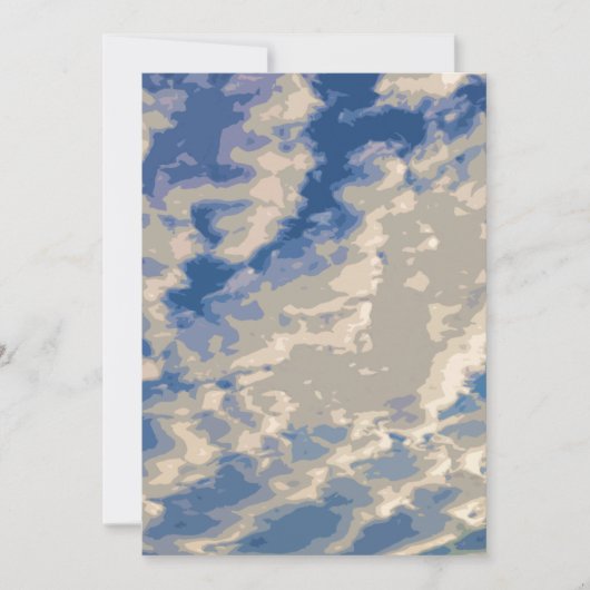 Grußkarte für Pennsylvania Cloud Dankeskarte (Vorderseite)