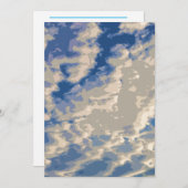 Grußkarte für Pennsylvania Cloud Dankeskarte (Vorne/Hinten)