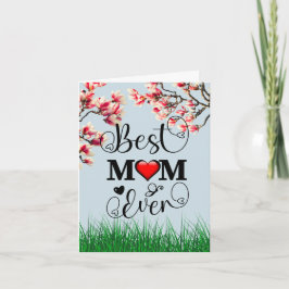 Grußkarte für personalisierte Mutter Karte