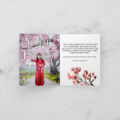 Grußkarte für personalisierte Mutter Karte (Innenseite)