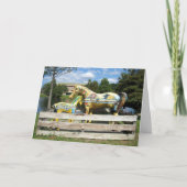 Grußkarte für Pferde Karte (Vorderseite)