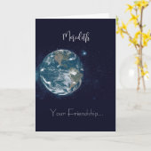 Grußkarte für phantastische Freundschaft Karte (Gelbe Blume)