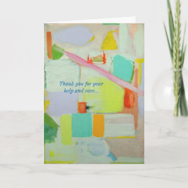 Grußkarte für psychische Gesundheit Feiertagskarte