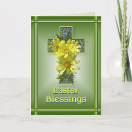 Grußkarte für Radiant Cross Oaster Feiertagskarte