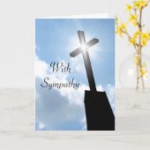 Grußkarte für religiöse Beileid Karte (Gelbe Blume)