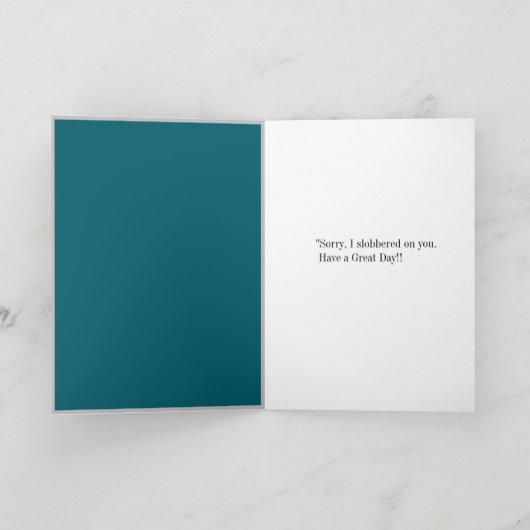 Grußkarte für SBulldog Karte (Innenseite)