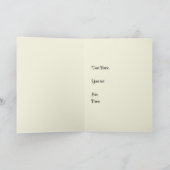 Grußkarte für schmutzige Wörter Karte (Innenseite)