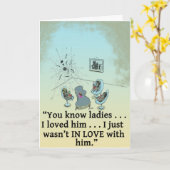 Grußkarte für Schwarze Fenster Karte (Gelbe Blume)