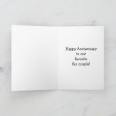 Grußkarte für sie zum Jubiläum Karte (Innenseite)