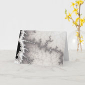 Grußkarte für Silver Fault Line Karte (Gelbe Blume)